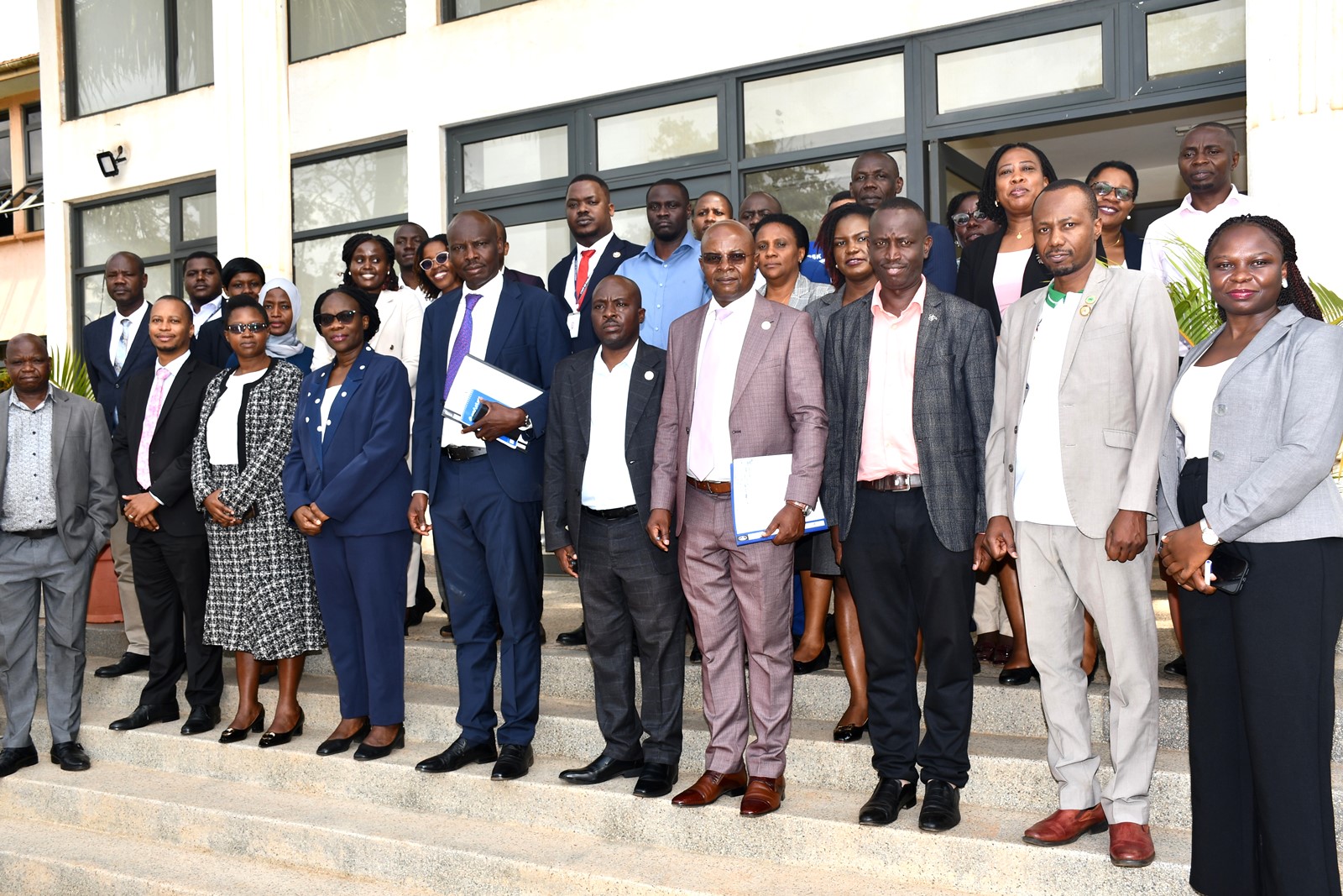 Prof. Edward Bbaale (Centre) with participants at the commencement of training. Parliament of Uganda, in collaboration with the Ministry of Finance, Planning and Economic Development and Public Investment Management (PIM) Centre of Excellence at Makerere University launch five-day intensive training programme on Integrated Macroeconomic Modelling to strengthen fiscal governance and enhancing evidence-based decision-making, February 2026, Kampala Uganda, East Africa.