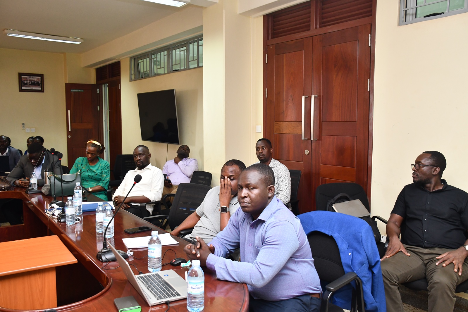 Some of the participants that attended the training. Four-day training for Ministry of Kampala Capital City and Metropolitan Affairs (MoKCC&MA) officials on Integrating and Managing Environmental, Social, Health and Safety (ESHS) Safeguards in Procurement conducted by the Public Investment Management (PIM) Centre of Excellence certificate award ceremony, 13th February 2026, College of Business and Management Sciences, Makerere University, Kampala Uganda, East Africa.