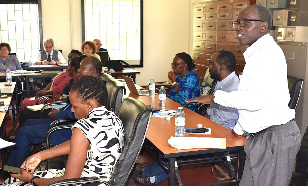 Dr. Eric Sande called for the introduction of short courses at the Makerere University Biological Field Station beyond wildlife studies. Department of Zoology, Entomology and Fisheries Sciences hosted a high-level delegation from the University of Natural Resources and Life Sciences, Vienna (BOKU), to discuss strategies for future collaboration in a partnership that has spanned five decades, 11th February 2026, College of Natural Sciences (CoNAS), Makerere University, Kampala Uganda, East Africa.