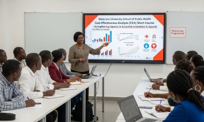 Makerere University School of Public Health Graduates First Cohort of Cost-Effectiveness Analysis Short Course. Photo: ImageFX