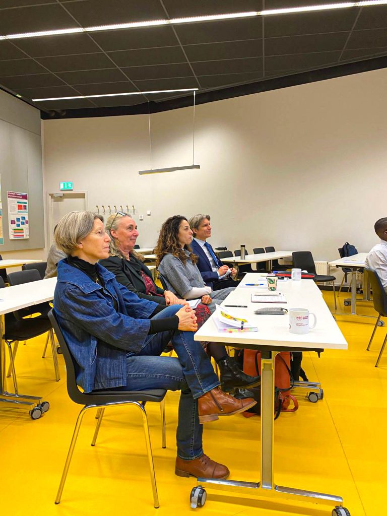 Some of the members of the audience during Kabwama’s PhD Defense at Wretlindsalen in Solna.