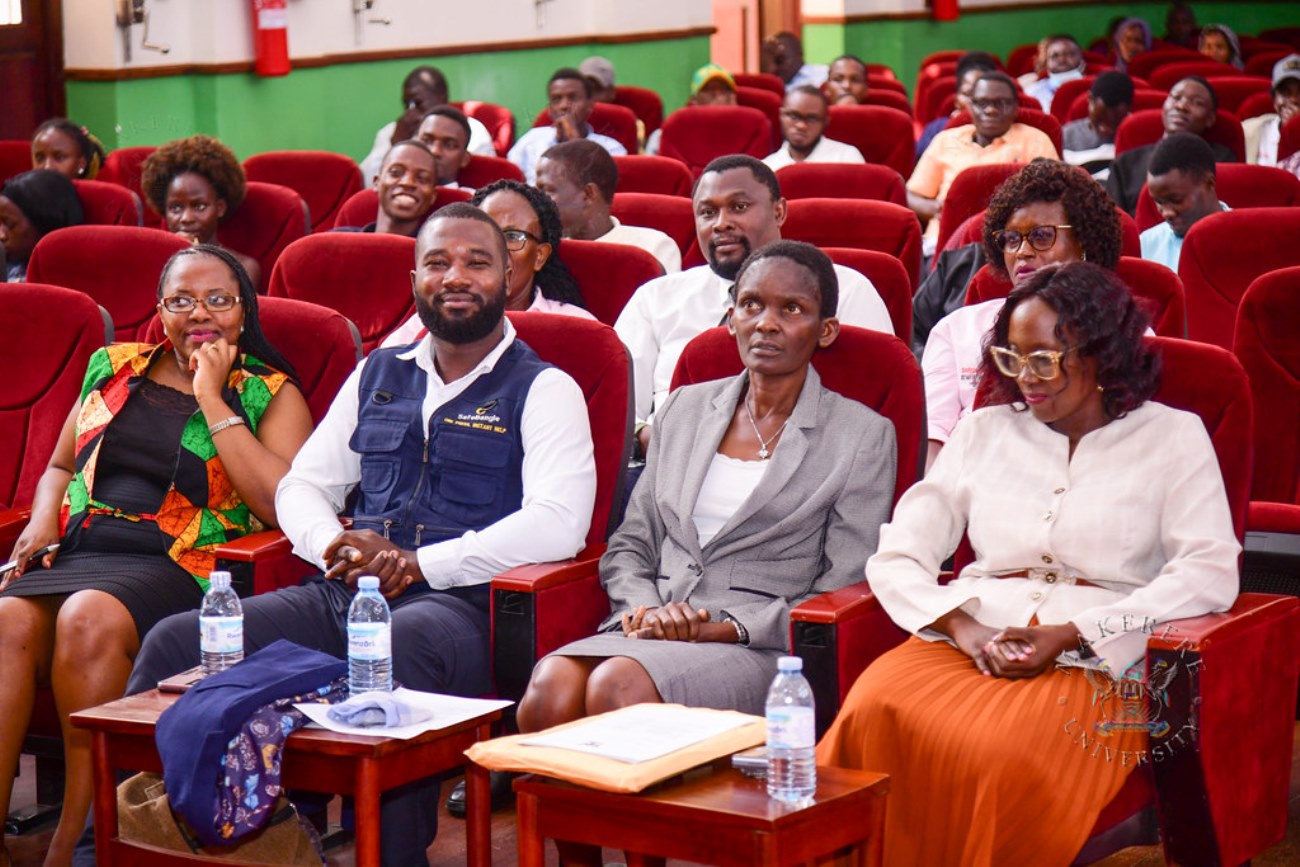 The Judges. Annual Safeguarding Message Contest Grand Finale, 17th March 2026, Main Hall, Main Building, Makerere University, Kampala Uganda, East Africa.