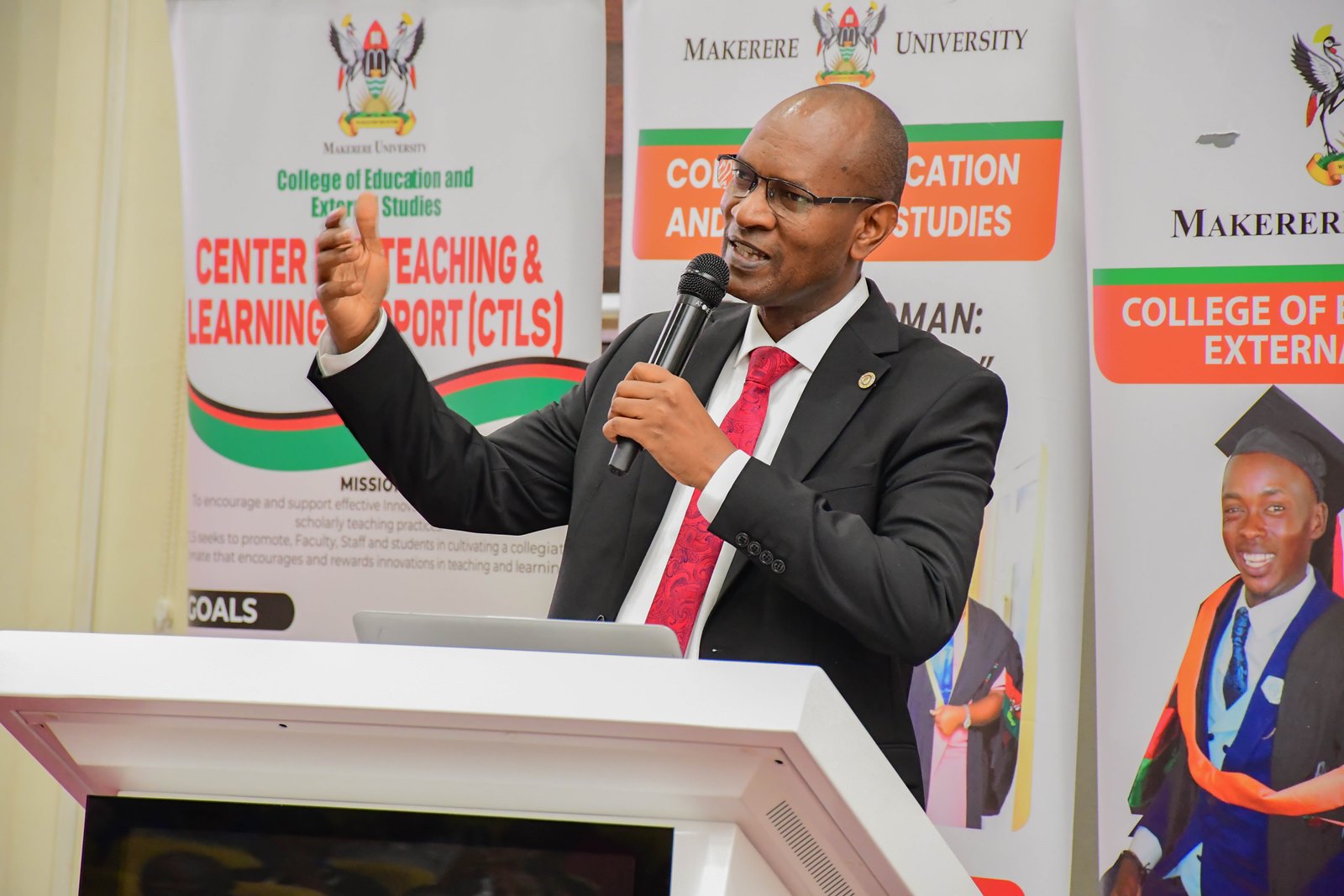 Bro. Dr. Mugabo. School Stakeholders’ Workshop aimed at strengthening capacity at pre-primary, primary and secondary levels to address students’ mental health and psychosocial challenges hosted by the Centre for Teaching and Learning Support (CTLS), College of Education and External Studies (CEES), 21st March 2026, MakSPH Auditorium, Makerere University, Kampala Uganda, East Africa.