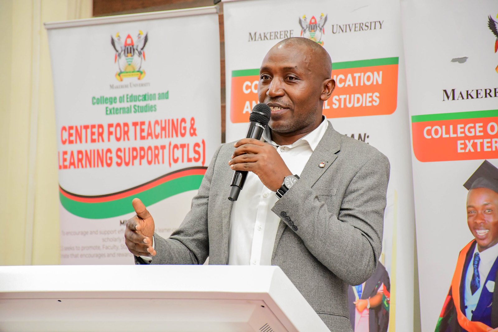 Dr. Wilbert Karugahe. School Stakeholders’ Workshop aimed at strengthening capacity at pre-primary, primary and secondary levels to address students’ mental health and psychosocial challenges hosted by the Centre for Teaching and Learning Support (CTLS), College of Education and External Studies (CEES), 21st March 2026, MakSPH Auditorium, Makerere University, Kampala Uganda, East Africa.