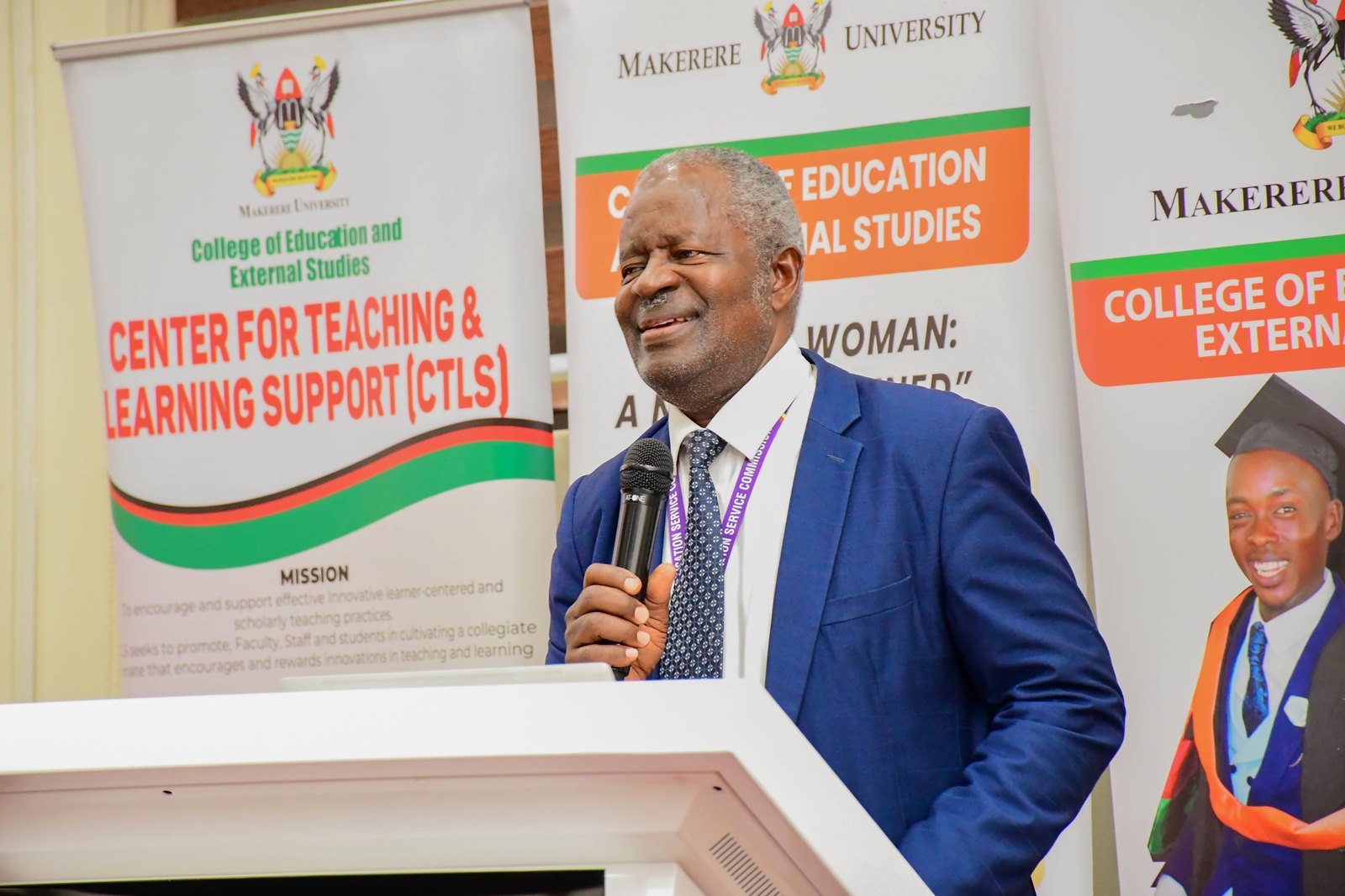 Prof. Rev. Dr. Sam Luboga. School Stakeholders’ Workshop aimed at strengthening capacity at pre-primary, primary and secondary levels to address students’ mental health and psychosocial challenges hosted by the Centre for Teaching and Learning Support (CTLS), College of Education and External Studies (CEES), 21st March 2026, MakSPH Auditorium, Makerere University, Kampala Uganda, East Africa.