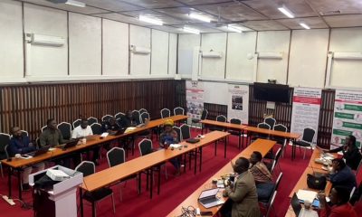 Ag. Head DACE-Dr. Joseph Watuleke (R) with other participants at the research seminar series launch on 24th March 2026. Department of Adult and Community Education (DACE), School of Distance and Lifelong Learning, College of Education and External Studies (CEES), launch of bi-weekly research seminar series aimed at strengthening scholarly engagement and promoting co-authorship among staff and students, 24th March 2026, AVU Conference Room, Makerere University, Kampala Uganda, East Africa.