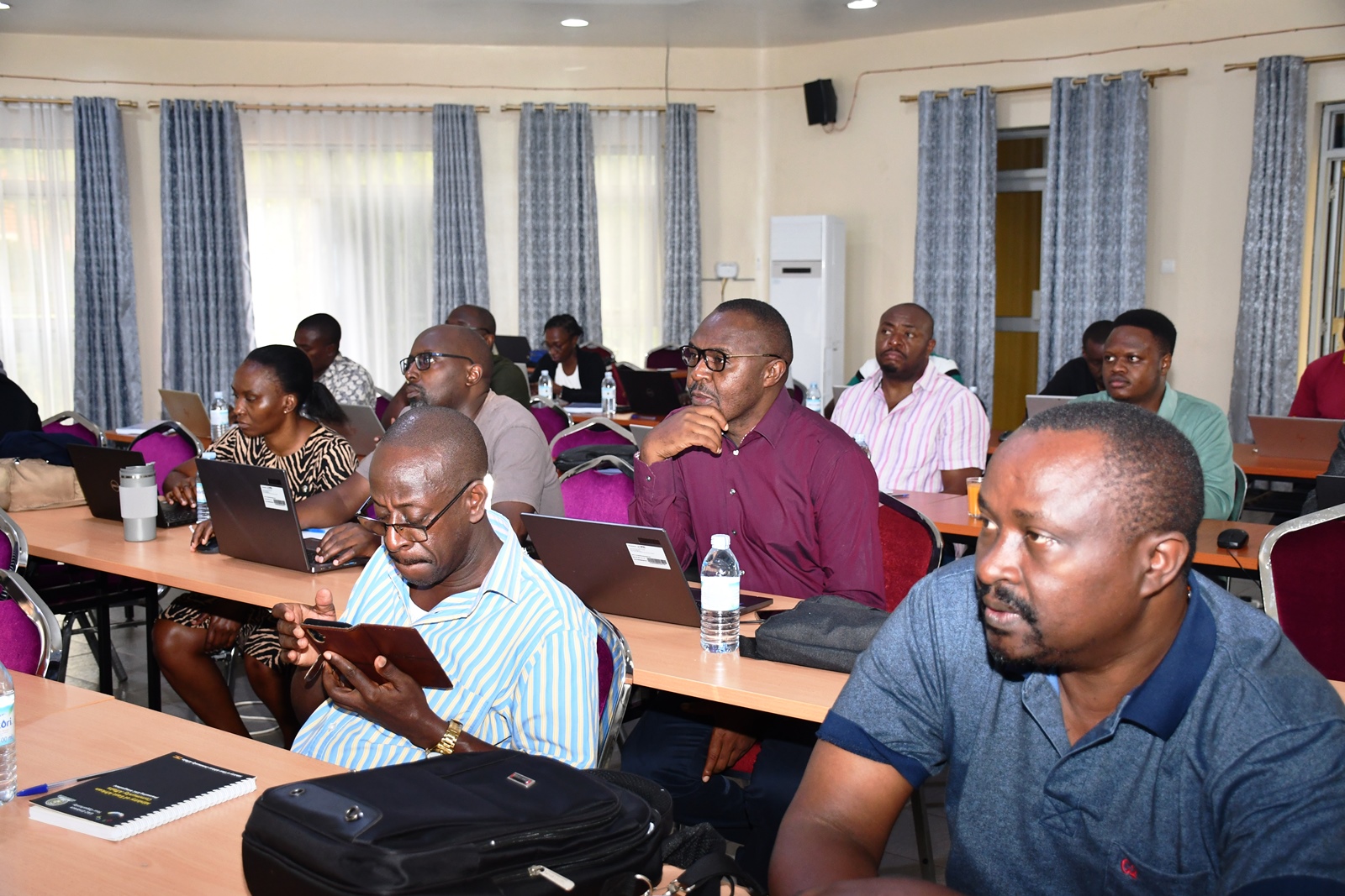 Ministry of Finance, Planning and Economic Development (MoFPED), in partnership with the Public Investment Management Centre of Excellence (PIM CoE), Makerere University, Kampala in collaboration with the Infrastructure and Social Services Department (ISSD) and the National Planning Authority (NPA), successful completion of two-week intensive training in the Certificate of Financial Implications (CFI) – Integrated Regulatory Cost-Benefit Analysis (IRCBA). 27th February 2026, Pearl on the Nile Hotel, Jinja, Uganda, East Africa.