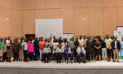 Prof. Ken Kamoche with participants in the Public Lecture on 3rd March 2026. Public lecture, titled: Research Collaboration across borders by Prof. Ken Kamoche from Nottingham University, 3rd March 2026, Yusuf Lule Central Teaching Facility Auditorium, Makerere University, Kampala Uganda, East Africa.