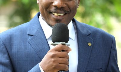 The Principal of CoNAS, Prof. Winston Tumps Ireeta welcoming participants to the exhibition. College of Natural Sciences (CoNAS) successfully held its first Annual Science Exhibition from Thursday, 5th March to Saturday, 7th March 2026, at the Science Quadrangle, Makerere University, Kampala Uganda, East Africa.