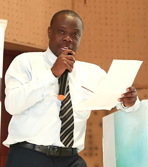 Dr. Edward Kansiime, Co-PI from the Department of Science, Technology and Vocational Education at CEES, Makerere University moderated the workshop. Dissemination of findings of Nationwide study by the School of Biosciences, College of Natural Sciences (CONAS), undertaken among 5,000 participants across 100 districts in response to growing concerns over the long-term decline in Biology performance in the Uganda Advanced Certificate of Education (UACE) examinations, 19th March 2026, Yusuf Lule Central Teaching Facility Auditorium, Makerere University, Kampala Uganda, East Africa.