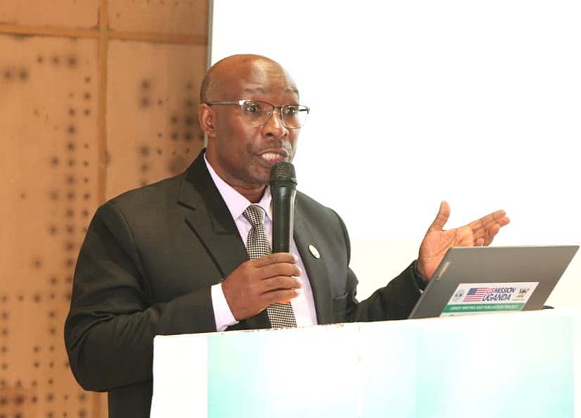 Prof. Arthur Tugume, Dean of the School of Biosciences at Makerere University decried the mismatch between student enrolment and the available support infrastructure noting that it compromises the quality of teaching and learning. Dissemination of findings of Nationwide study by the School of Biosciences, College of Natural Sciences (CONAS), undertaken among 5,000 participants across 100 districts in response to growing concerns over the long-term decline in Biology performance in the Uganda Advanced Certificate of Education (UACE) examinations, 19th March 2026, Yusuf Lule Central Teaching Facility Auditorium, Makerere University, Kampala Uganda, East Africa.