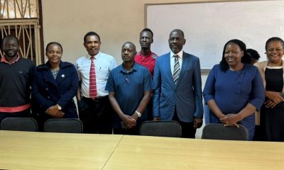 Prof. Julius Kikooma and Prof. Ruth Nsibirano during the visit to IGDS on 27th March 2026. Directorate of Graduate Training (DGT) digital transformation in graduate education with the implementation of the Research Information Management System (RIMS), a platform expected to end supervision delays, enhance transparency, close long-standing gaps, and boost research excellence, 27th March 2026, Institute of Gender and Development Studies (IGDS), Makerere University, Kampala Uganda, East Africa.