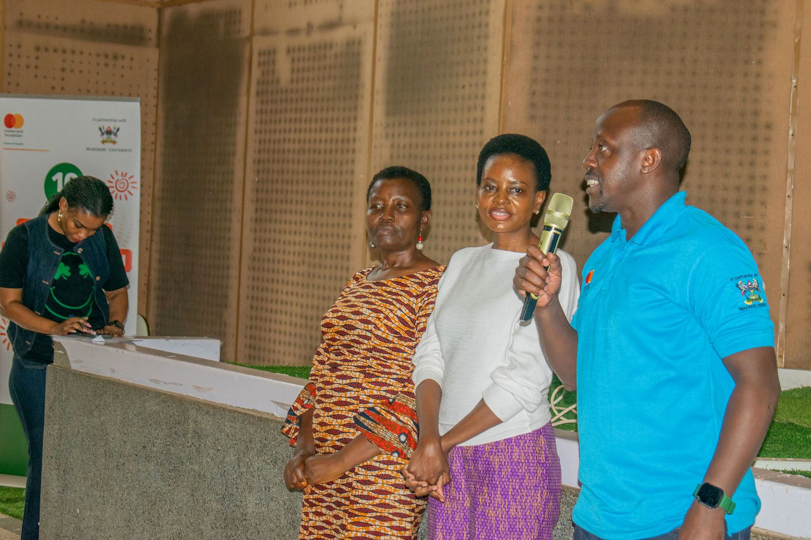 Some of the Mentors address scholars. Mastercard Foundation Scholars Program Mentor–Mentee matching session, 7th March 2026, Yusuf Lule Central Teaching Facility Auditorium, Makerere University, Kampala Uganda, East Africa.