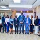 A photo showing the meeting delegation from Stanbic Bank Uganda and Makerere University. Vice Chancellor, Makerere University, Prof. Barnabas Nawangwe courtesy visit to Stanbic Bank Uganda’s Chief Executive Officer, Mr Mumba Kalifungwa, 5th March 2026, Kampala Uganda, East Africa.