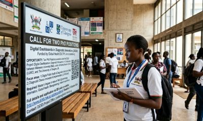 Call for two PhD Positions under the Global Health EDCTP3 Joint Undertaking funded Digital Dashboards in Diagnostic Innovations (DiDiDi) Project. Image: Nano Banana 2.