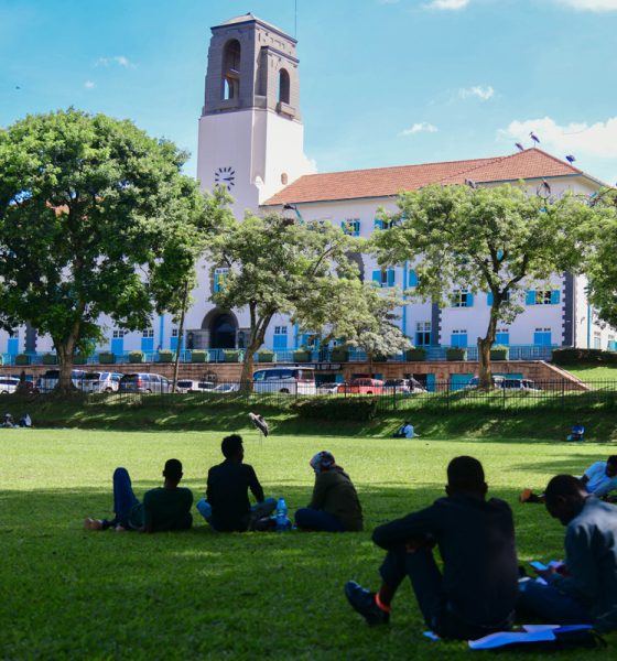 Students in discussion groups in Freedom Square on 1st April 2026.