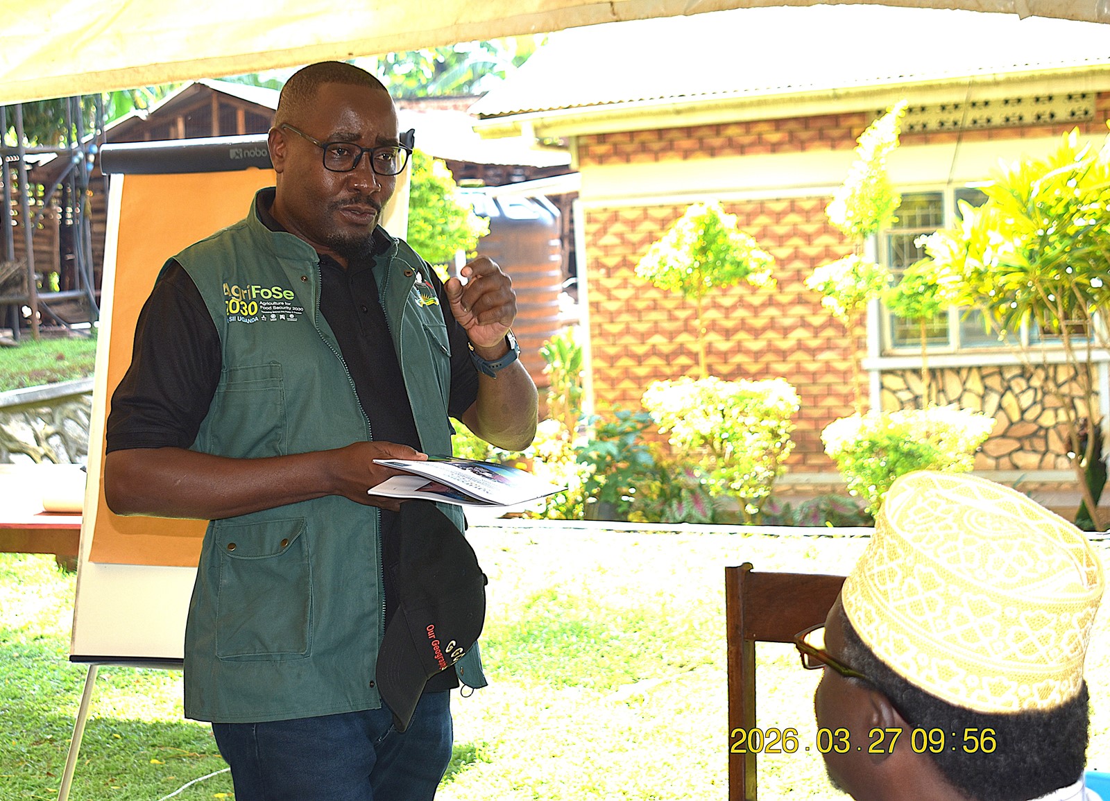 Prof. Mugagga emphasized the importance of proper record-keeping and documentation, and urged the farmers to protect their ideas against plagiarism. Phase II of the Resilient Urban Food Systems (RUFS) Project to strengthen urban food systems to withstand climate-related shocks such as floods and droughts by promoting climate-smart agricultural practices that empower farmers to sustain productive, profitable, and resilient operations, ultimately improving livelihoods and contributing to stable urban food supplies by Department of Geography, Geo-Informatics, and Climate Sciences, College of Agricultural and Environmental Sciences (CAES), Makerere University, Kampala Uganda, East Africa supported by the AgriFoSe2030 Programme. Mbale City Training 26th-27th March 2026.