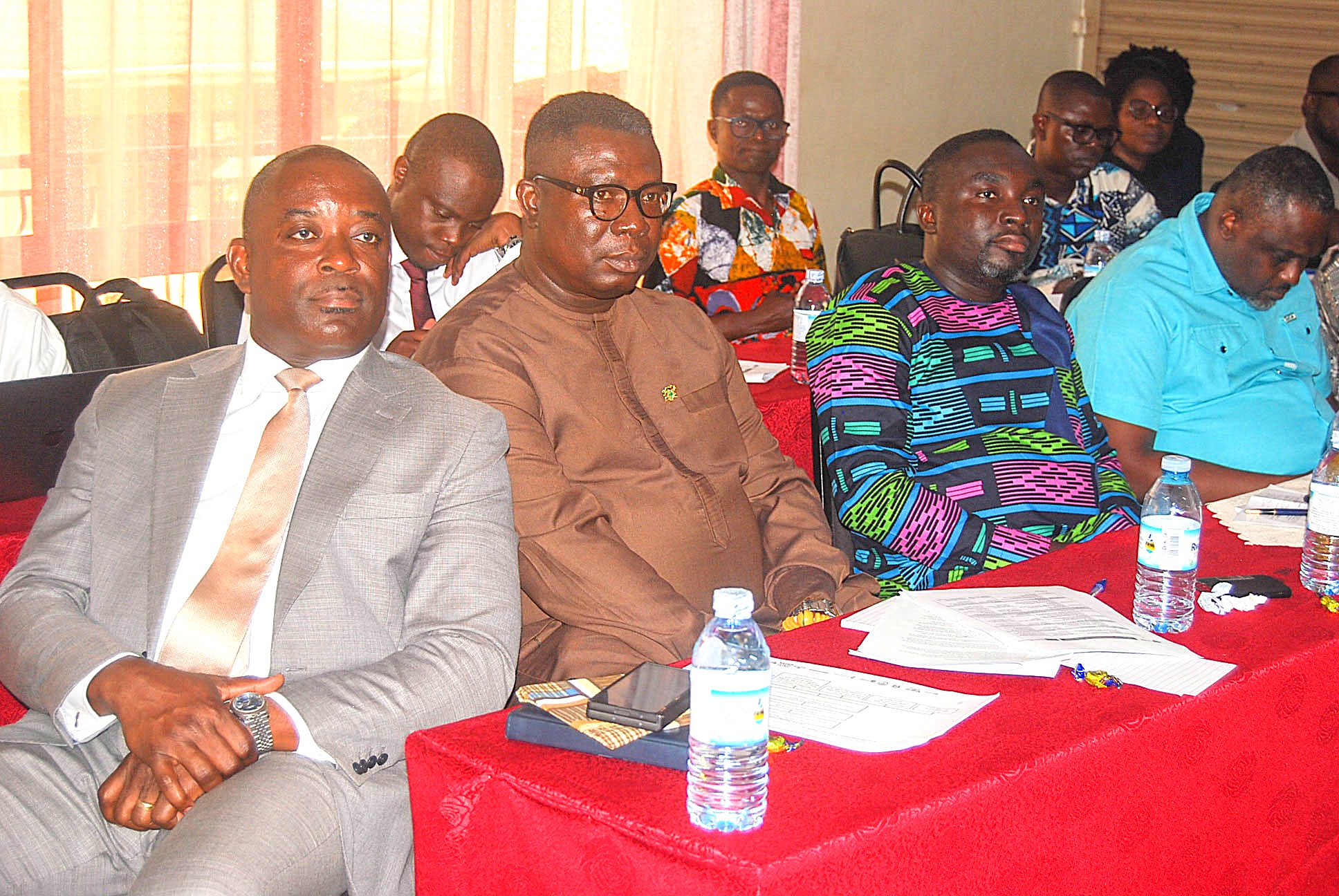 Prof. Ahmed Jinapor Abdulai, Director General, Ghana Tertiary Education Commission with other participants at the workshop. European Union-funded four year Transitioning Higher Education Regulators and Universities to Competence-Based Education in East and West Africa (TRUCE) project to strengthen the capacities of universities and higher education regulators in Uganda and Ghana to transition to Competence-Based Education (CBE) implemented by College of Education and External Studies (CEES), Makerere University Kampala. Inception Meeting 8th and 9th of April 2026, Jinja Uganda, East Africa.