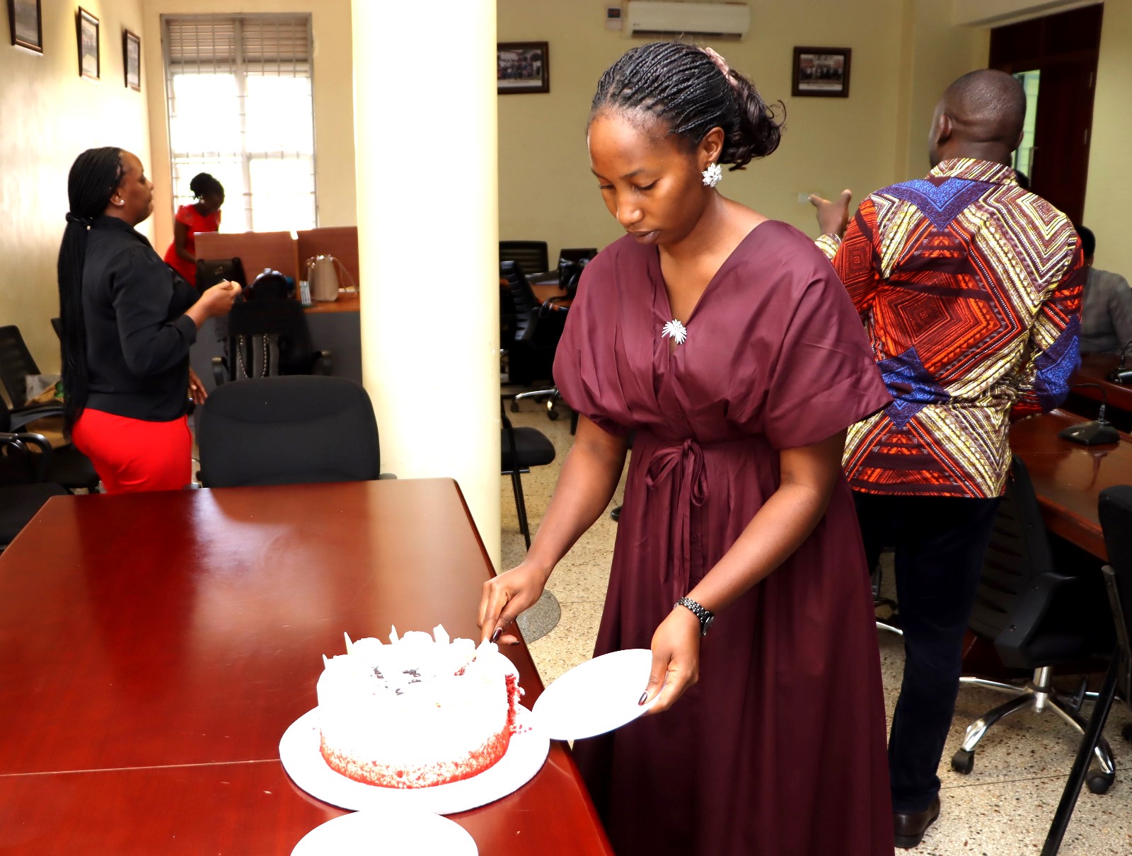 Alice Nalweera was the first intern and set the pace. Environment for Development (EfD) Centre bids farewell to third intern, Ruth Asiimwe, who secured a position with the African Development Bank in Juba South Sudan, 16th April 2026, Yusuf Lule Central Teaching Facility, Makerere University, Kampala Uganda, East Africa.