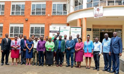 A cross-section of participants pose for a group photo after the project dissemination workshop held at Makerere University. Promoting Eco-Efficiency (EE) and Cleaner Production (CP) for sustainable development of Micro, Small and Medium Enterprises (MSMEs) in Uganda Project dissemination workshop by School of Business, College of Business and Management Sciences (CoBAMS), 15th April 2026, Makerere University, Kampala Uganda, East Africa.