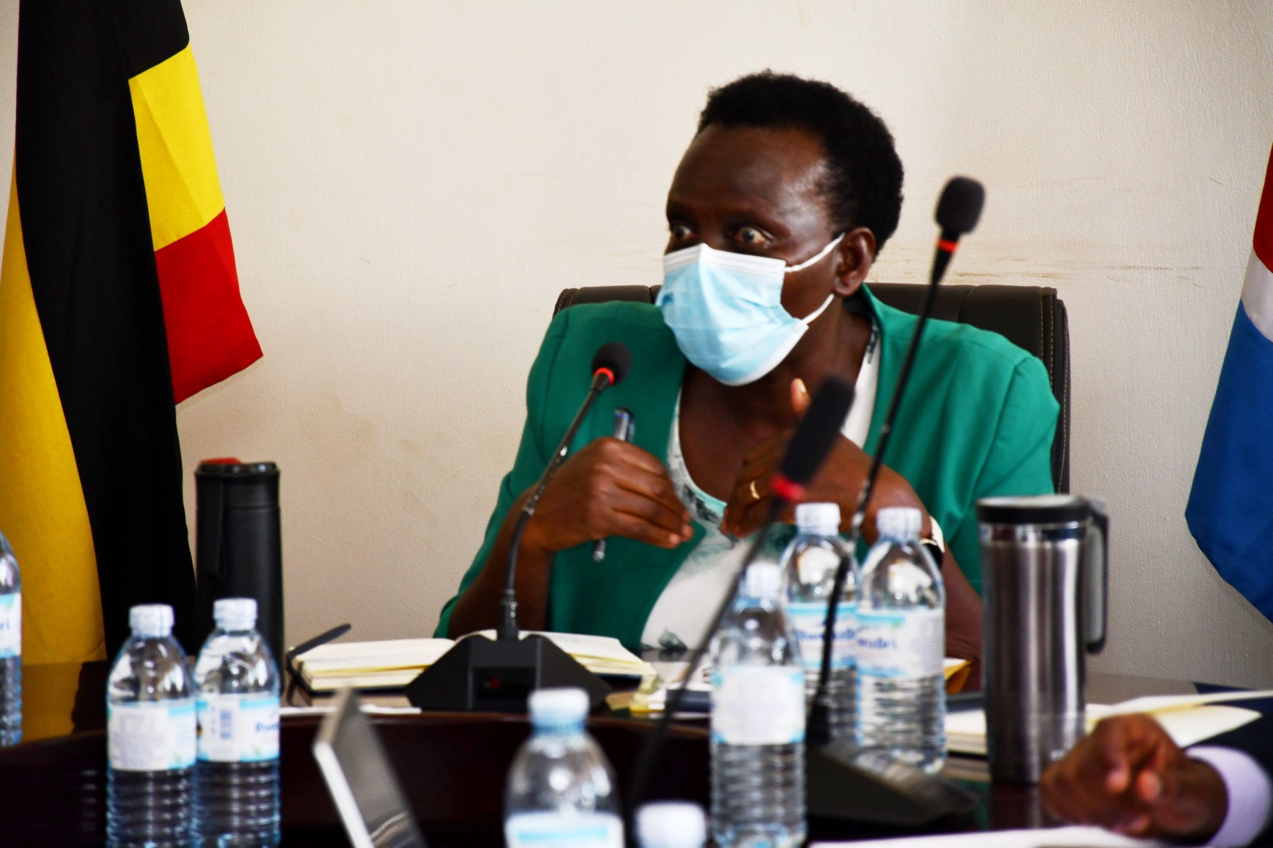 Dr. Kedrace Turyagenda. Researchers from the College of Natural Sciences (CoNAS) and the College of Education and External Studies (CEES), Makerere University, presentation of findings of study on the persistent poor performance in Biology in national examinations to senior officials at the Ministry of Education and Sports, 20th April 2026, Kampala Uganda, East Africa.