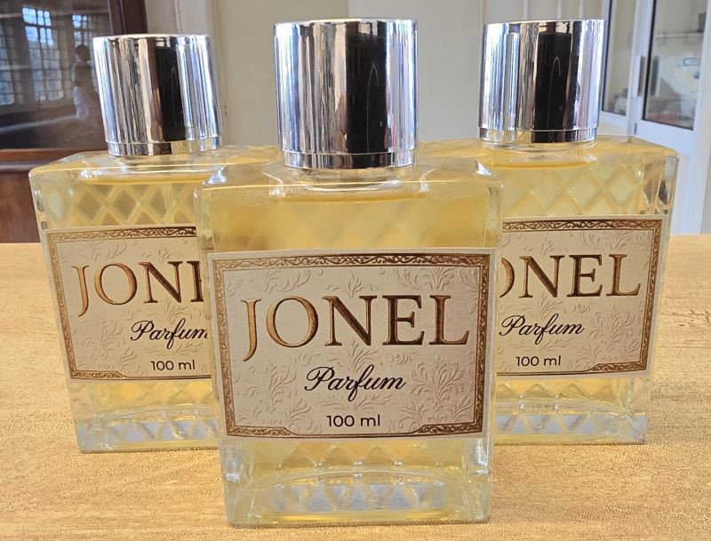 JONEL perfume. Department of Plant Sciences, Microbiology, and Biotechnology (PMB), College of Natural Sciences (CoNAS), Dr. Alice Nabatanzi Biotechnology Class of 2026 Product Development Centre showcase of innovations from Nutrition & Food Technology, Clinical Hygiene, Natural Wellness, Advanced Cosmeceuticals, Home & Industrial Solutions, Agri-Tech, April 2026, Makerere University, Kampala Uganda, East Africa.