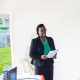 The Principal Investigator, Dr. Patience Tugume addressing participants at the dissemination workshop held in Mbarara City on 15th April 2026. Department of Plant Sciences, Microbiology and Biotechnology, College of Natural Sciences (CoNAS), Makerere University, Kampala, project “Bio-innovation of biogas, biofertilizer, and biopesticide through the utilization of bio-waste” to promote transformation of household food waste into biogas and other valuable bio-products, dissemination of research findings to stakeholders in Mbarara City, 15th April 2026, Uganda, East Africa.