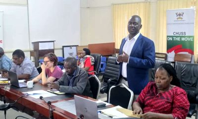 Prof. Kikooma Julius addresses participants at the workshop on 23rd April 2026. Journal Editors’ Workshop organized by Makerere University Press (Mak Press) to discuss publication standards, consistency in journal production, international indexing requirements, governance, and sustainability of academic journals, April 23, 2026, in the Smart Room, College of Humanities and Social Sciences (CHUSS), Kampala Uganda, East Africa.