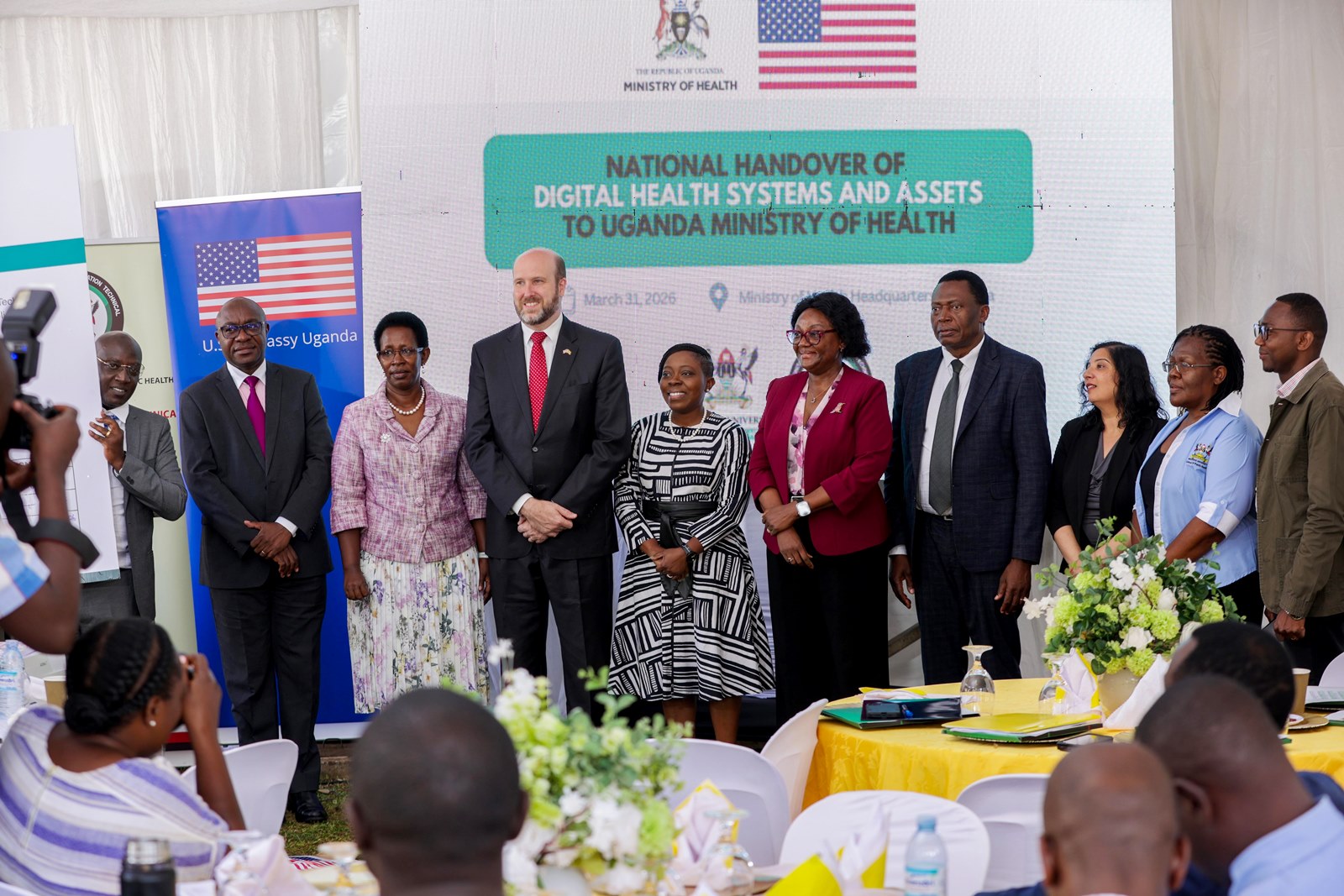 Transition of Uganda’s digital health systems and assets built over 15 years through the Makerere University School of Public Health Monitoring and Evaluation Technical Support (MakSPH-METS) Program with funding from the U.S. Government to the Ministry of Health (MoH), 31st March 2026, MoH Headquarters, Kampala Uganda, East Africa.