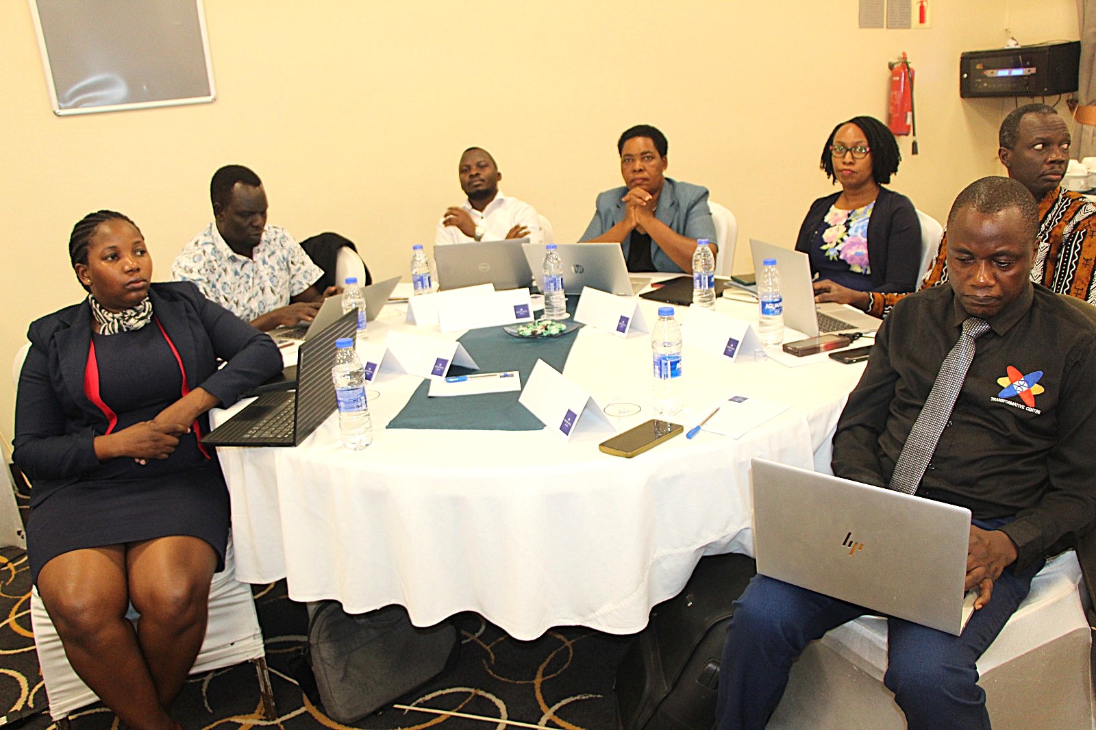 Some of the participants following the proceedings. Makerere University College of Agricultural and Environmental Sciences (CAES), two-day Stakeholder Validation Workshop for the Agroecology Curriculum in East Africa, 5th and 6th May 2026, at Protea Hotel, Kampala Uganda.