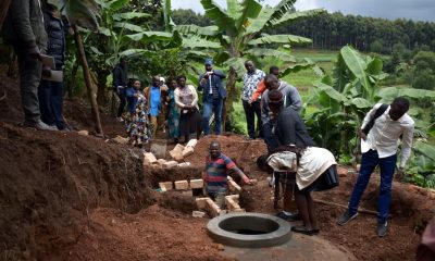 Construction of the Biogas production system at the host farmer’s home in Kabale. Towards a Clean Energy and Zero-Emission Society in East Africa: Strengthening Academic and Community Collaboration in Outreach, Training, and Research for Green Growth and a Healthy Environment (TORCH) Project Living Lab model project monitoring and progress review meeting, 27 April 2026 in Kabale Uganda, East Africa with participantion from Makerere University, BOKU University (Austria), Kabale University, Youth Go-Green, as well as students, researchers, farmers, and community leaders.