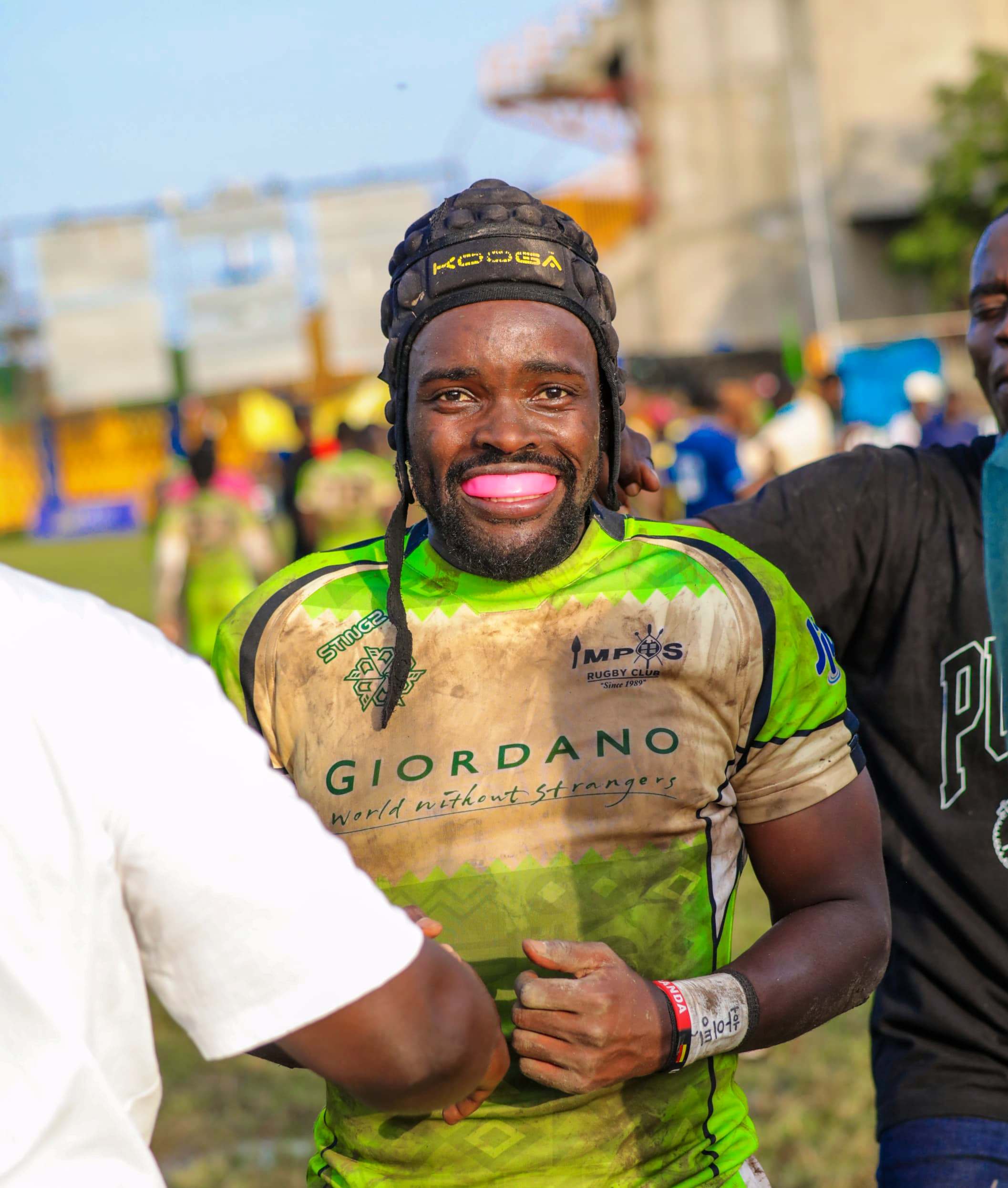 Henry Nsekuye, one of the longest serving players at Makerere Impis Rugby Club. From the Graveyard to the Semi-Finals: The Remarkable Rise of Makerere University's Impis Rugby Club, Kampala Uganda, East Africa.