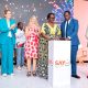 Hon. Margaret Muhanga assisted by Dr. Charles Olaro officially launches the SAY Plus+ Programme as L-R: Amb. Signe Winding Albjerg, Amb. Frederieke Quispel, Ms. Kristine Blokhus and Prof. Henry Alinaitwe witness. The Government of Uganda, through the Ministry of Health officially launches the SAY Plus+ Programme, a Sexual and Reproductive Health and Rights (SRHR) initiative designed to strengthen adolescent and youth rights, empowerment, protection and access to quality services in Uganda's underserved regions, Backed by a USD 50 million pooled fund from the Governments of Iceland, Denmark, the Netherlands, and Sweden, scheduled to operate between 2024 and 2030. 7th May 2026, Freedom Square, Makerere University, Kampala Uganda, East Africa.