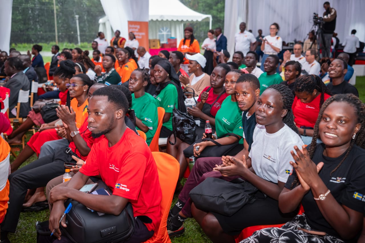 Some of the young people that attended the event. The Government of Uganda, through the Ministry of Health officially launches the SAY Plus+ Programme, a Sexual and Reproductive Health and Rights (SRHR) initiative designed to strengthen adolescent and youth rights, empowerment, protection and access to quality services in Uganda's underserved regions, Backed by a USD 50 million pooled fund from the Governments of Iceland, Denmark, the Netherlands, and Sweden, scheduled to operate between 2024 and 2030. 7th May 2026, Freedom Square, Makerere University, Kampala Uganda, East Africa.