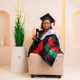 Fatuma Nabulime graduated with the Bachelor of Social Work and Social Administration during the 76th Graduation Ceremony. Makerere University Newsletter Jan-Mar 2026. Kampala Uganda, East Africa.