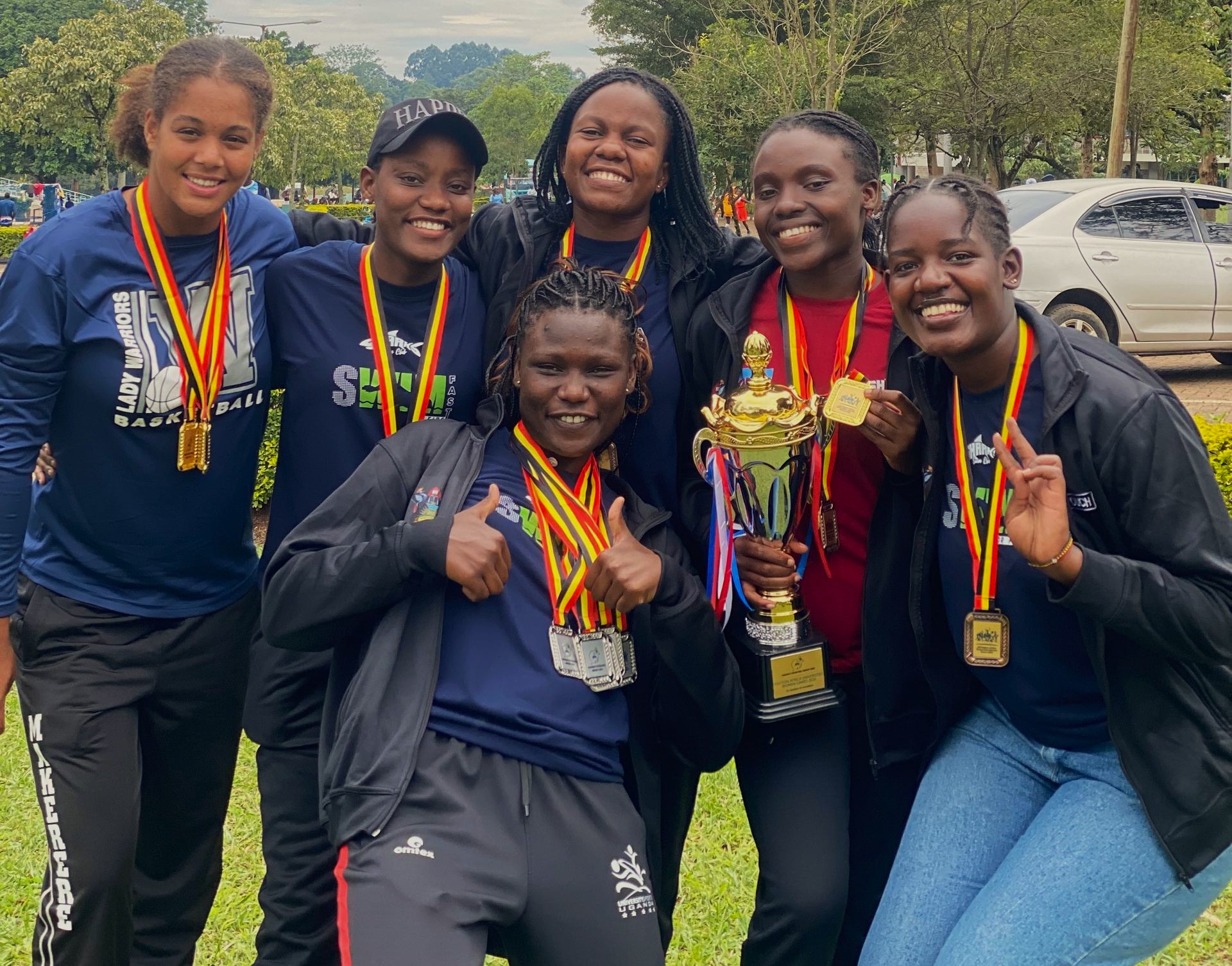 Mak Sharks Ladies at MMUST in Kakamega, Kenya. Making Waves: The Rise of the Mak Sharks and Makerere University's Aquatic Legacy, Swimming, Kampala Uganda, East Africa.
