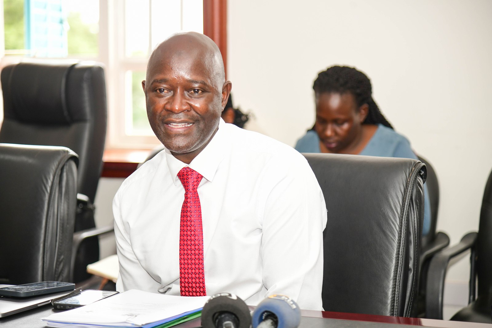 Prof. Yazidhi Bamutaze, Deputy Principal of the College of Agricultural and Environmental Sciences will coordinate the implementation of the MoU on behalf of Makerere University. Makerere University and Uganda Red Cross Society (URCS) sign Memorandum of Understanding (MoU) aimed at strengthening collaboration in research, training, innovation, and humanitarian service delivery, 19th May 2026, Main Building, Kampala, East Africa.