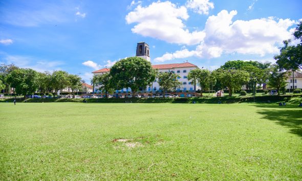 Main Building in the background. Photo taken on 1st April 2026