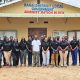 Prof. Isa Kabenge (Centre in white) with Masters Scholars under ACC and Officials at the Rakai District Local Government Administration Block during the reconnaissance visit held 5th-6th June 2026. Makerere University Master's Scholars under the Africa Climate Collaborative (ACC), an initiative supported by the Mastercard Foundation, reconnaissance visit to Lwengo and Rakai districts in preparation of their academic research engagements, 5th-6th June 2026, Uganda, East Africa.