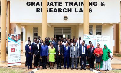 A group photo of all the delegates who attended the graduation ceremony on 25th June 2026. Makerere University Environment for Development Initiative (EfD- Mak Centre) graduation of five senior government officials under the 2025 Inclusive Green Economy (IGE) Fellowship Programme, equipping them with advanced knowledge and skills to champion climate-smart agriculture (CSA) and sustainable development in Uganda, June 25, 2026, Makerere University Agricultural Research Institute, Kabanyolo (MUARIK), Wakiso, East Africa.