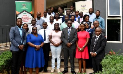 Prof. Ibrahim Mike Okumu (C) with stakeholders and participants at the commencement of the two-week training in Jinja on 22nd June 2026. Public Investment Management Centre of Excellence (PIM CoE), Makerere University, Kampala in partnership with the Ministry of Finance, Planning and Economic Development (MoFPED) commencement of two-week training of the fourth cohort of the Capacity Enhancement and Hands-on Training on the Guidelines for Financial Clearance and the Certificate of Financial Implications (CFI) – Integrated Regulatory Cost-Benefit Analysis. 22nd June 2026, Pearl on the Nile Hotel, Jinja, Uganda, East Africa.