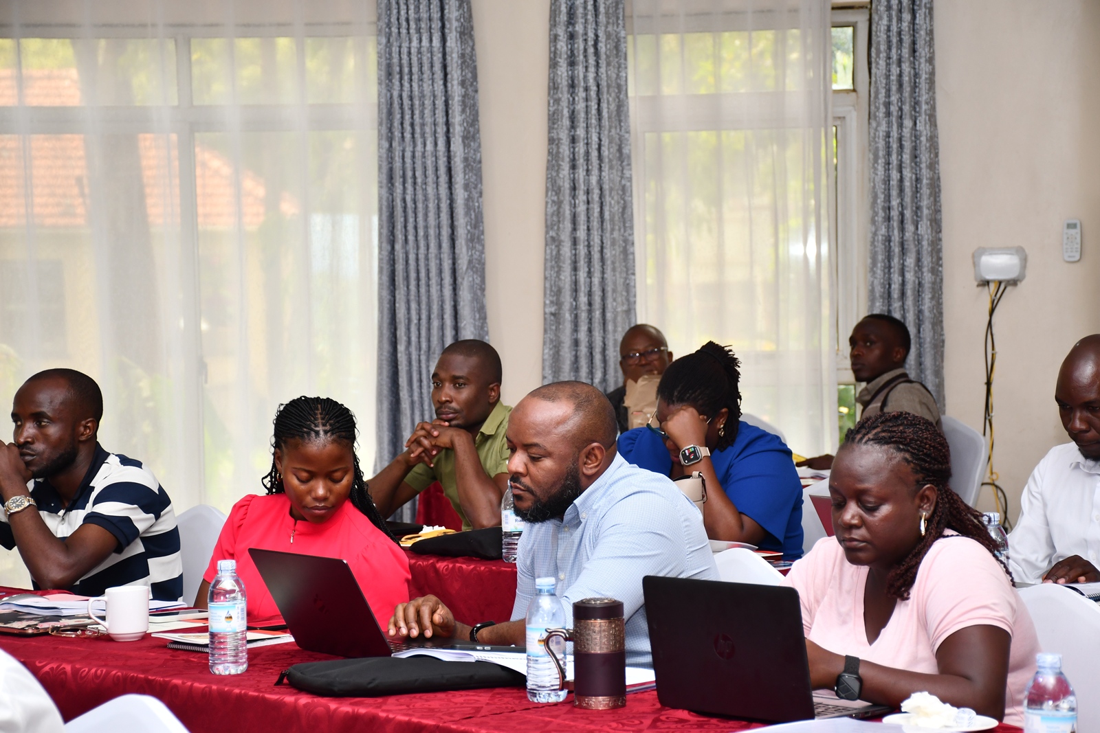 A section of participants drawn from from Ministries, Departments and Agencies (MDAs). Public Investment Management Centre of Excellence (PIM CoE), Makerere University, Kampala in partnership with the Ministry of Finance, Planning and Economic Development (MoFPED) commencement of two-week training of the fourth cohort of the Capacity Enhancement and Hands-on Training on the Guidelines for Financial Clearance and the Certificate of Financial Implications (CFI) – Integrated Regulatory Cost-Benefit Analysis. 22nd June 2026, Pearl on the Nile Hotel, Jinja, Uganda, East Africa.