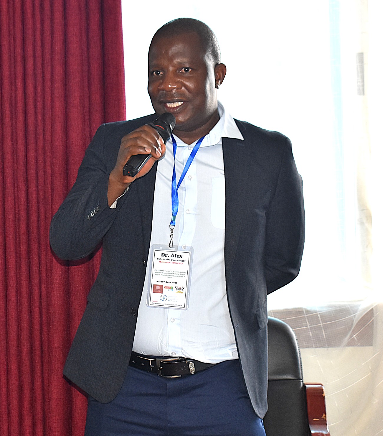Dr Alex Behakanira from the Department of Mathematics coordinated the workshop. Department of Mathematics three-day workshop aimed at enhancing the contribution of mathematics to sustainable development as part of the Africa-Europe Cluster of Research Excellence in Mathematics (CoRE-MATH) initiative, implemented in collaboration with the NORHED II project, Mathematics for Sustainable Development (Math4SDG), 8th-10th June 2026, Makerere University, Kampala Uganda, East Africa.