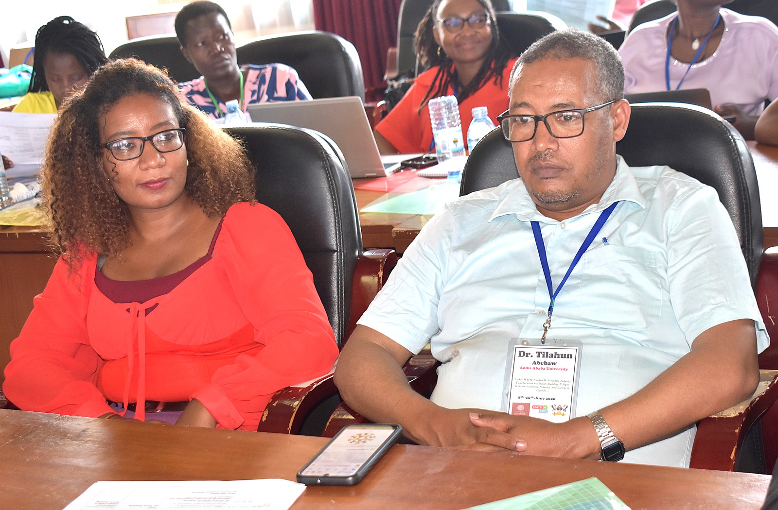 Some of the participants from partner universities across E.A. Department of Mathematics three-day workshop aimed at enhancing the contribution of mathematics to sustainable development as part of the Africa-Europe Cluster of Research Excellence in Mathematics (CoRE-MATH) initiative, implemented in collaboration with the NORHED II project, Mathematics for Sustainable Development (Math4SDG), 8th-10th June 2026, Makerere University, Kampala Uganda, East Africa.