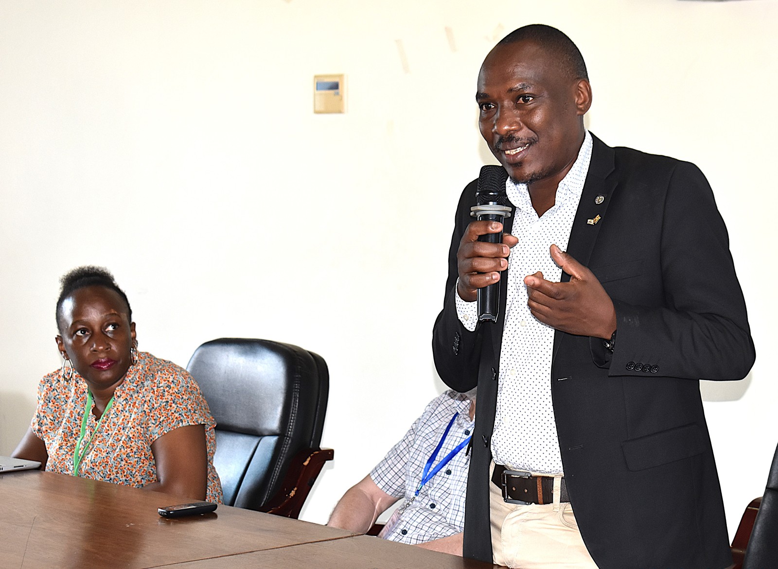 The Principal of the College of Natural Sciences (CoNAS) at Makerere University, Prof. Winston Tumps Ireeta, shared insights on the importance of mathematical sciences in addressing societal challenges. Department of Mathematics three-day workshop aimed at enhancing the contribution of mathematics to sustainable development as part of the Africa-Europe Cluster of Research Excellence in Mathematics (CoRE-MATH) initiative, implemented in collaboration with the NORHED II project, Mathematics for Sustainable Development (Math4SDG), 8th-10th June 2026, Makerere University, Kampala Uganda, East Africa.
