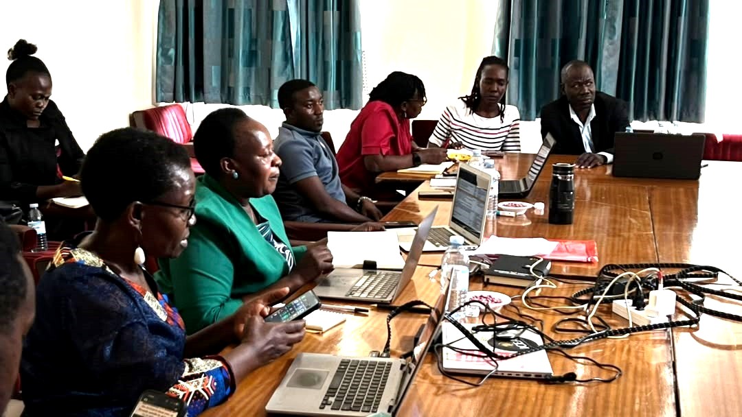 Dr. Florence Ebila (2nd from left) presenting preliminary findings from the institutional gender audit (May–June 2026), highlighting gaps in policy implementation, leadership representation, and organizational culture. Mainstreaming Gender in Higher Education Institutions in Sub-Saharan Africa (MAGNETISE) Project supported by the European Union and implemented through a multi-country partnership involving institutions in Uganda, South Africa, and Europe high-level workshop for policymakers, researchers, and gender experts to reflect on institutional progress, persistent gaps, and future strategies, June 2026, College of Veterinary Medicine, Animal Resources and Biosecurity (CoVAB), Makerere University, Kampala Uganda, East Africa.