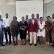 Prof. Julius Kikooma and DGT Staff with PhD Thesis Completion Grants beneficiaries on 8th June 2026. Directorate of Graduate Training launches thesis completion grant aimed at supporting PhD students to complete their research, improve completion rates, and align academic work with Uganda’s national development priorities, 8th June, 2026, Telepresence Hall, Senate Building, Makerere University, Kampala, East Africa.