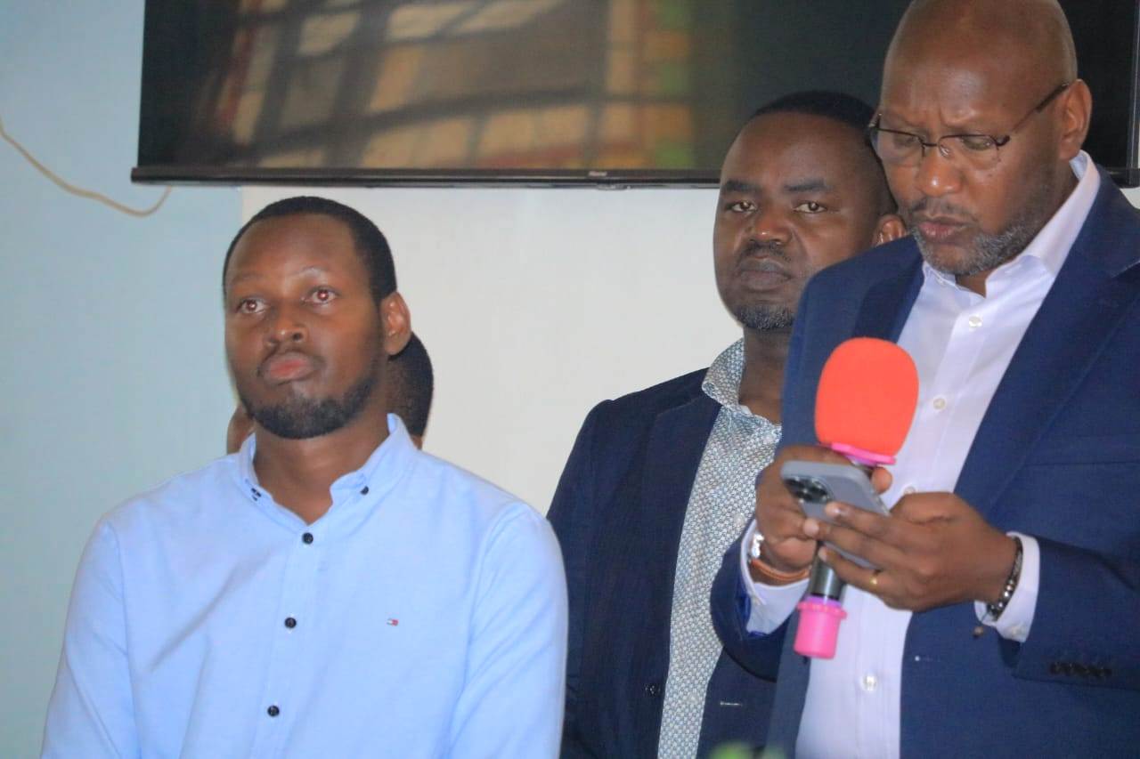 Rt. Hon. Calvin Armstrong Rwomiire Akiiki addresses mourners. Requiem Mass in respect of Mr. Sylas Ruhweza, the first President of the Mastercard Foundation Scholars Alumni Community at Makerere University, 30th May 2026, St. Augustine Chapel, Kampala Uganda, East Africa.