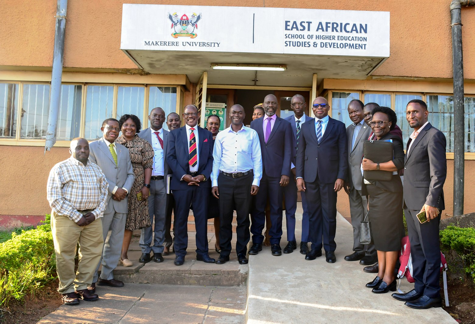 Stakeholders at the East African School of Higher Education Studies and Development (EASHESD). The Vice Chancellor, Prof. Barnabas Nawangwe and Management's engagement with the College of Education and External Studies (CEES) Leadership and Staff, 16th June 2026, Makerere University, Kampala Uganda, East Africa.