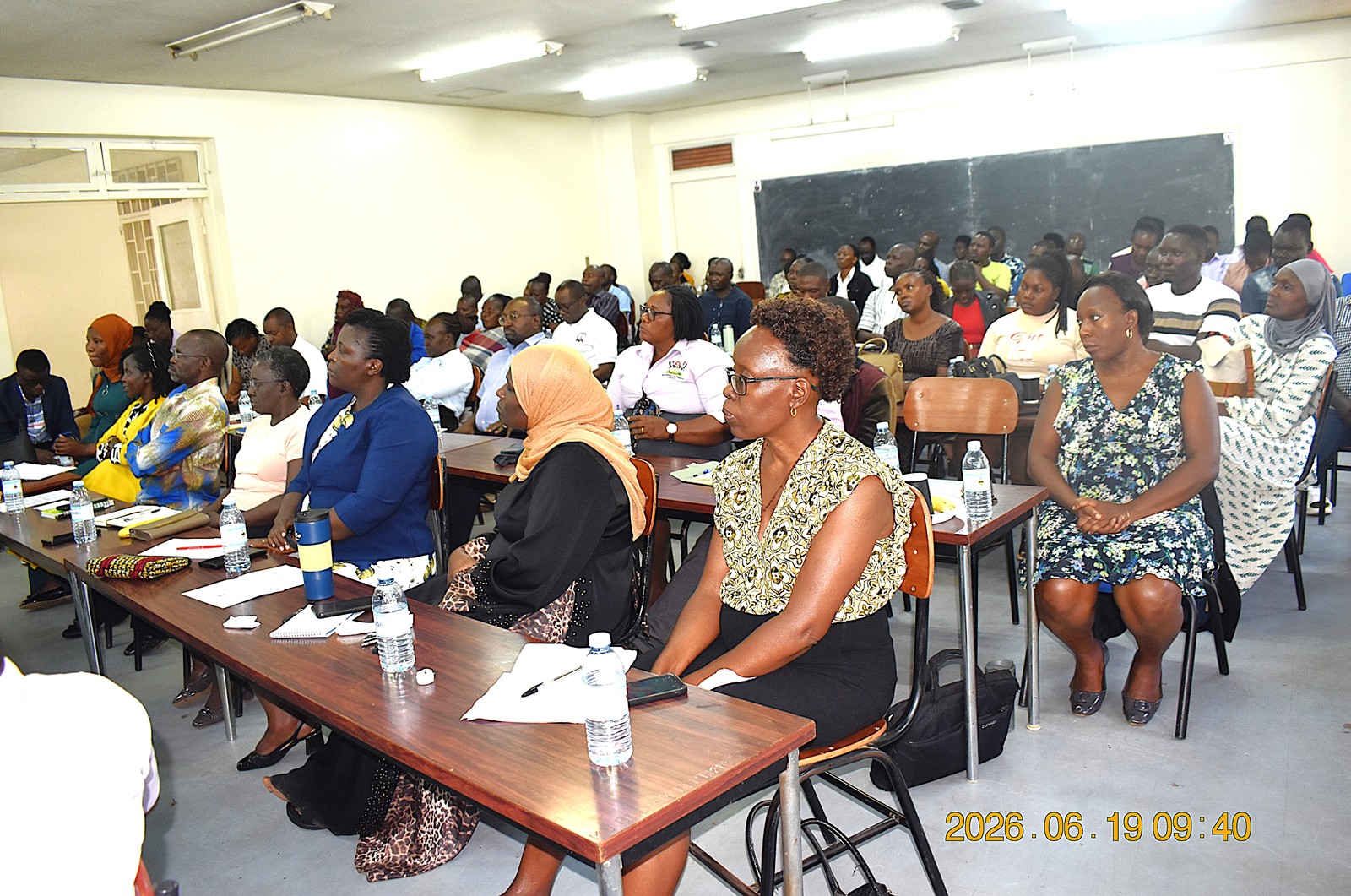 Some of the CoNAS staff who participated in the meeting. The Vice Chancellor, Prof. Barnabas Nawangwe and Management's engagement with the College of Natural Sciences (CoNAS) Leadership and Staff, 19th June 2026, Makerere University, Kampala Uganda, East Africa.
